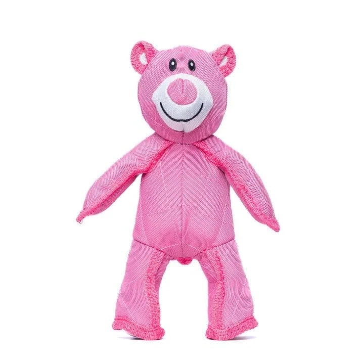 Dog Chew Toy with Reinforced Stitching for Heavy Chewers Interactive Plush Bear - Image 4