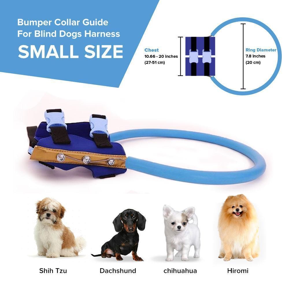 Dog Harness with Protective Bumper Ring and Quick-Release Buckle for Blind - Image 10