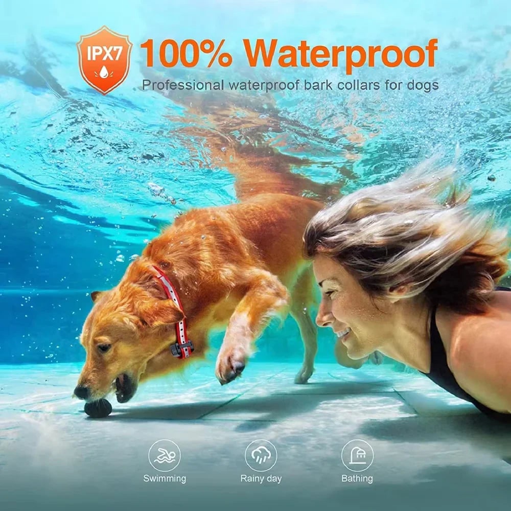 Dog Training Collar with Remote Control and Waterproof Design for Long-Range - Image 5