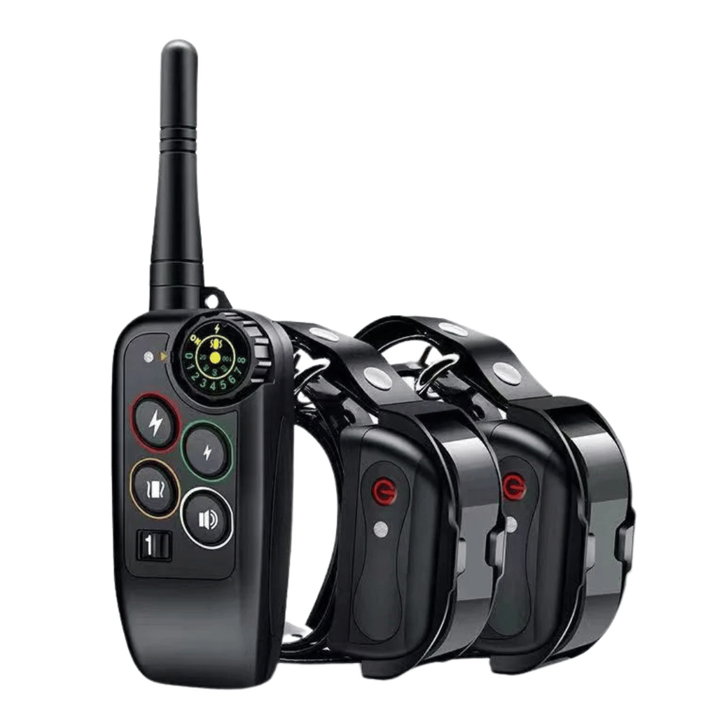 Dog Training Collar with Remote Control Waterproof Electronic E-Collar Receiver and Adjustable Strap - Image 1