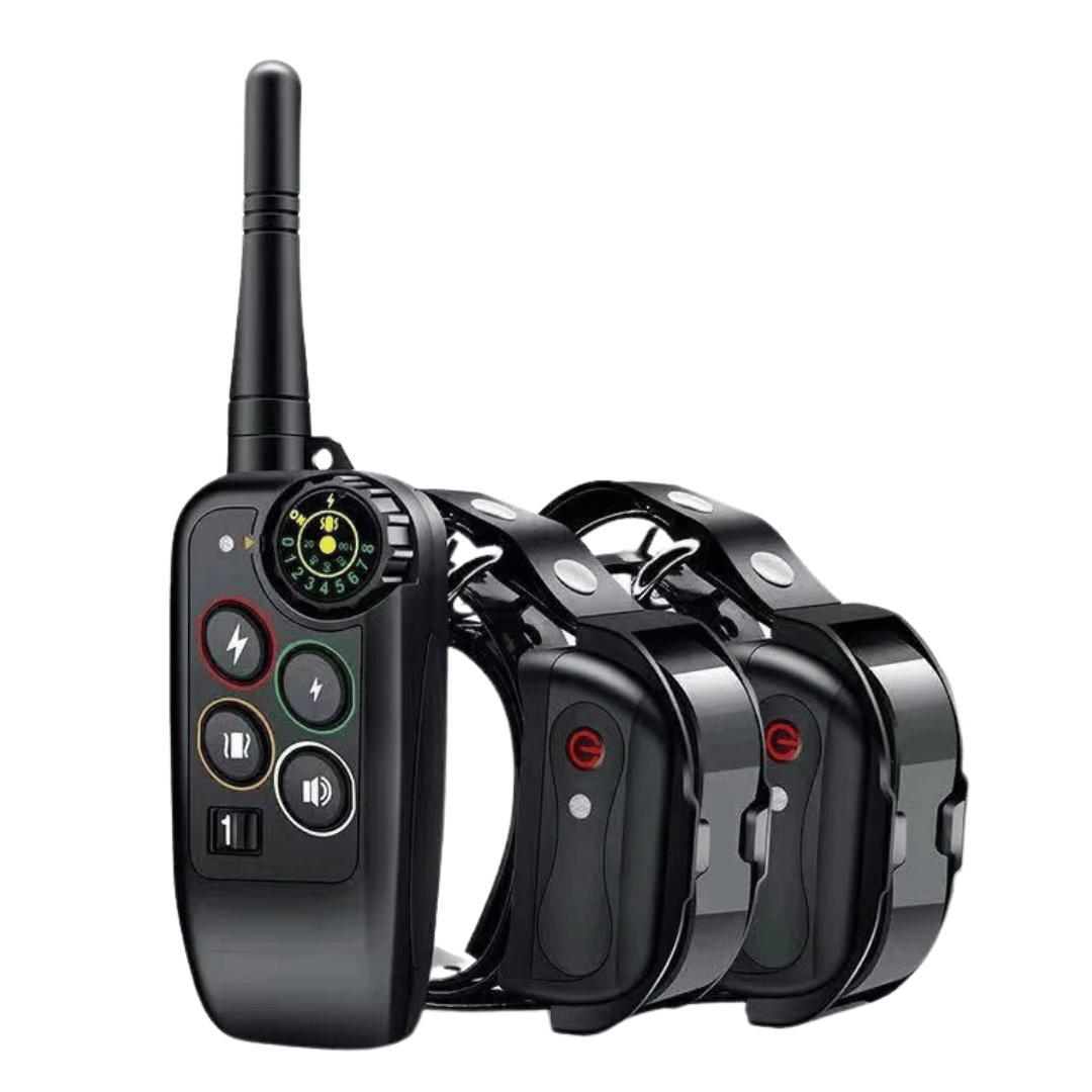 Dog Training Collar with Remote Control Waterproof Electronic E-Collar Receiver and Adjustable Strap - Image 1