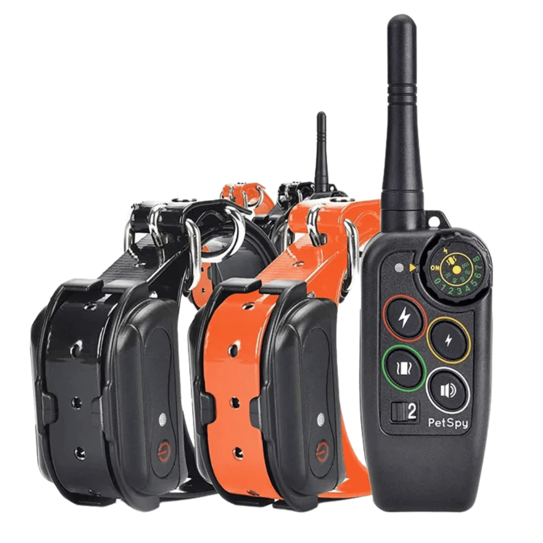 Dog Training Collar with Remote Control Waterproof Electronic E-Collar Receiver and Adjustable Strap - Image 3