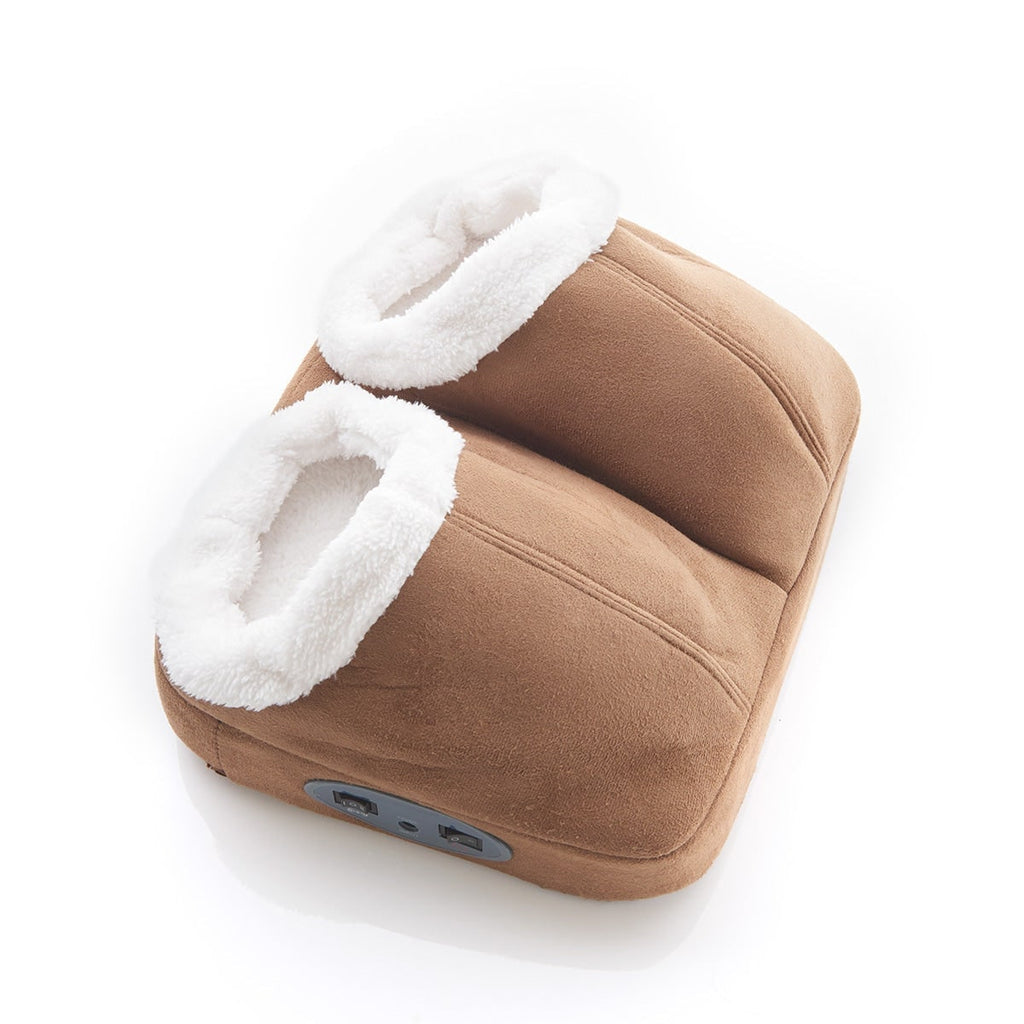 Electric Foot Massager with Heat and Vibration Fleece-Lined Dual Pockets - Image 3