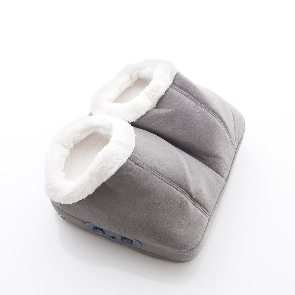 Electric Foot Massager with Heat and Vibration Fleece-Lined Dual Pockets - Image 5
