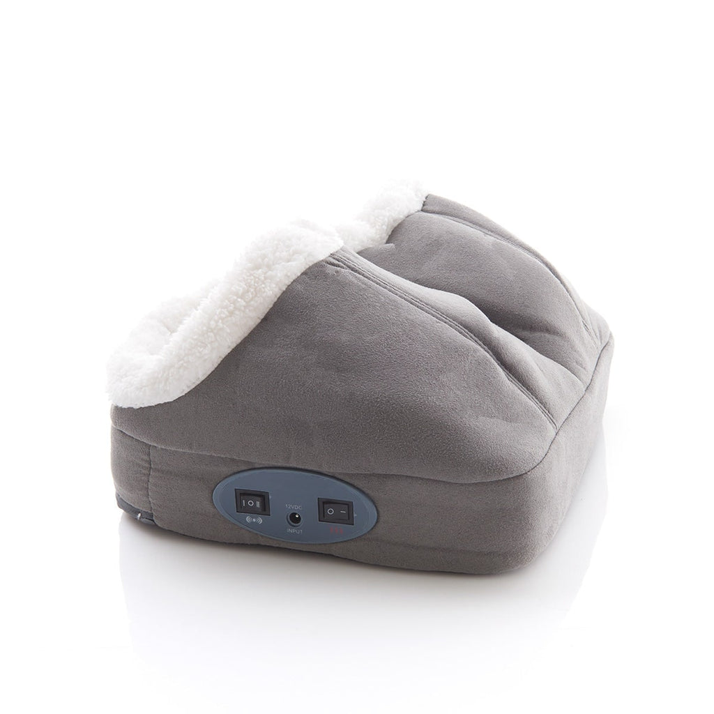 Electric Foot Massager with Heat and Vibration Fleece-Lined Dual Pockets - Image 7