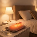 Electric Heating Pad with USB Power and Plush Fabric for Portable Muscle Relief - Image 1