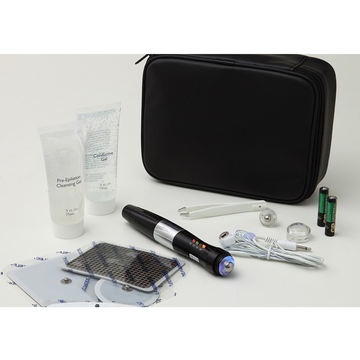 Electrolysis Hair Remover Handheld Device with Cordless LED Rollerball Pen for Facial Removal - Image 10