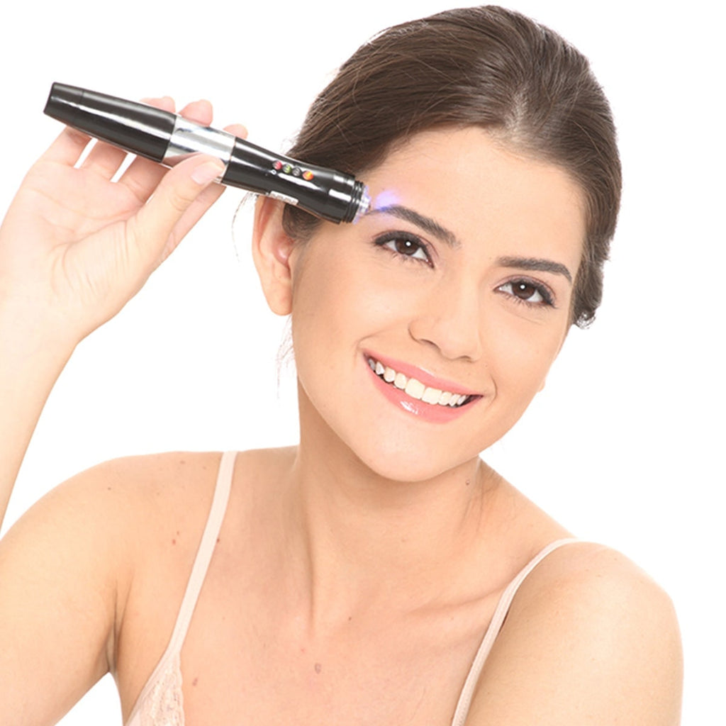 Electrolysis Hair Remover Handheld Device with Cordless LED Rollerball Pen for Facial Removal - Image 5