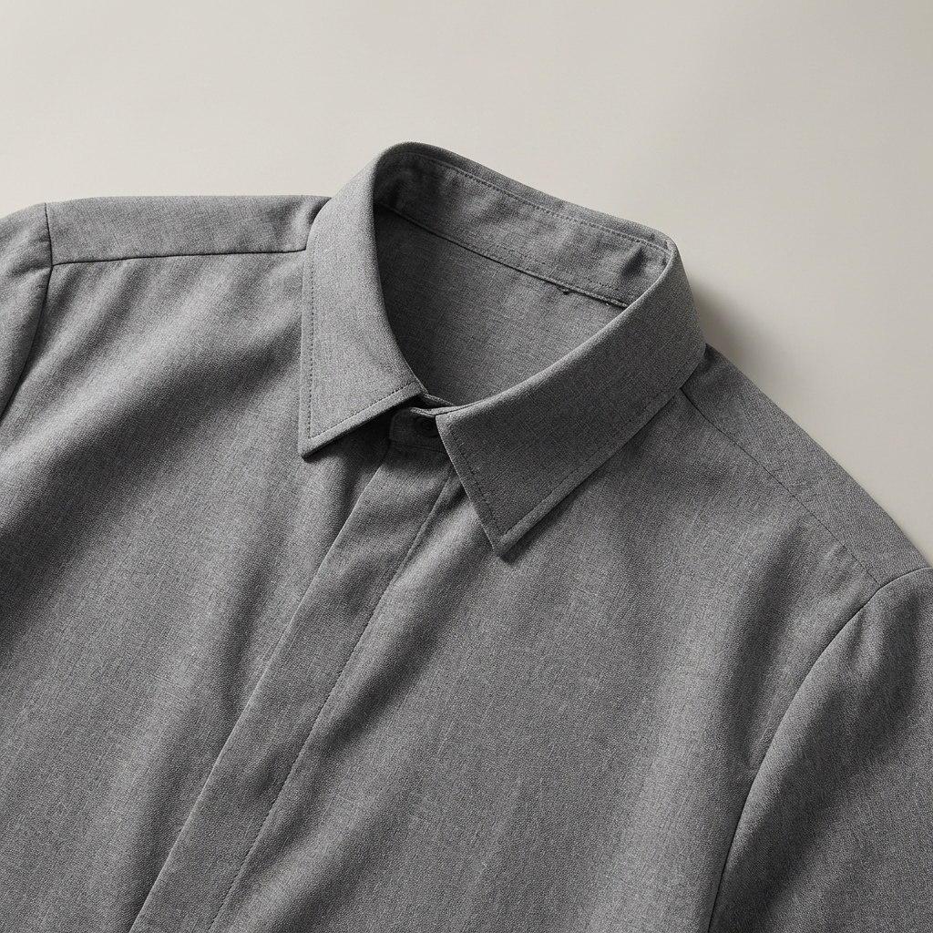 Enrico | Camicia Uomo Maniche Corte Misto Cotone e Lino