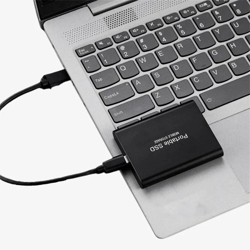 External Ssd Portable Solid State Drive with Usb-C Cable and Fast Data Transfer - Image 4