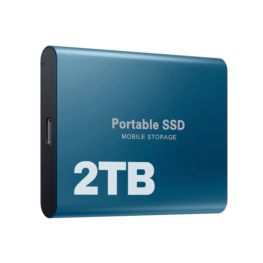 External Ssd Portable Solid State Drive with Usb-C Cable for Fast File Transfer - Image 9