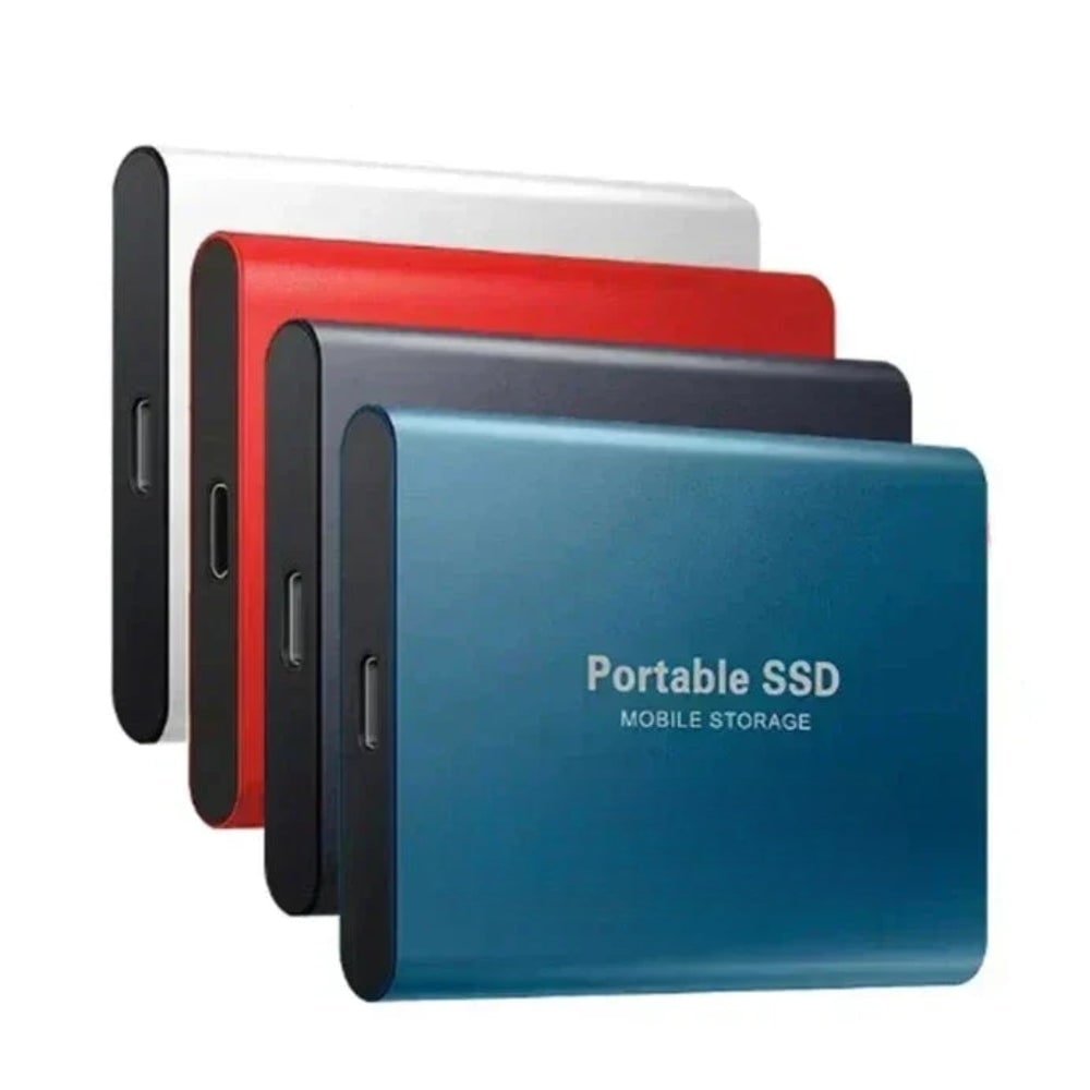 External Ssd Portable Solid State Drive with Usb-C Connection Cable - Image 6