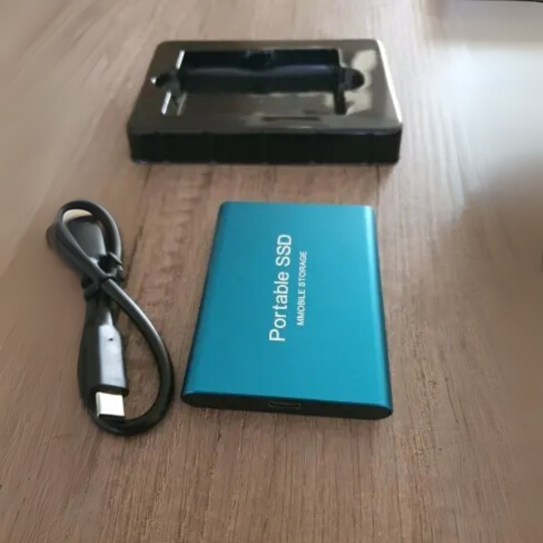 External Ssd Portable Storage Drive with Usb-C and Aluminum Design - Image 12