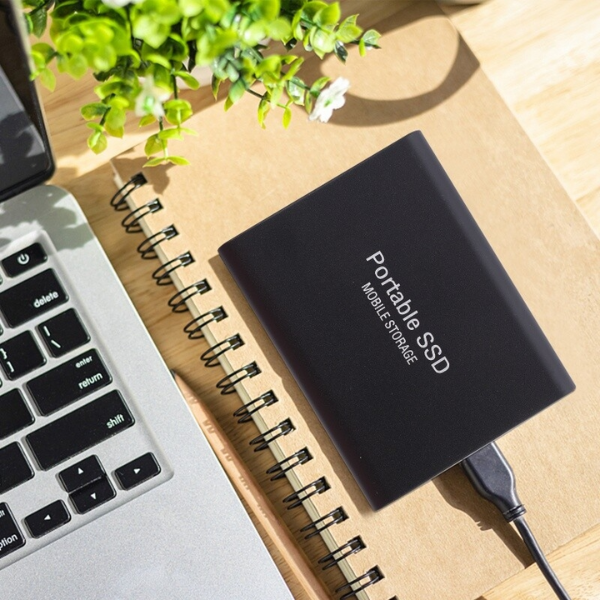 External Ssd Portable Storage Drive with Usb-C and Aluminum Design - Image 5