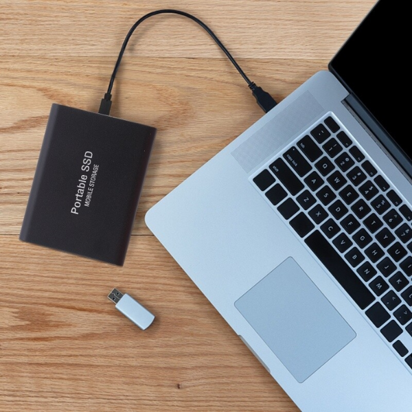 External Ssd Portable Storage Drive with Usb-C and Aluminum Design - Image 6