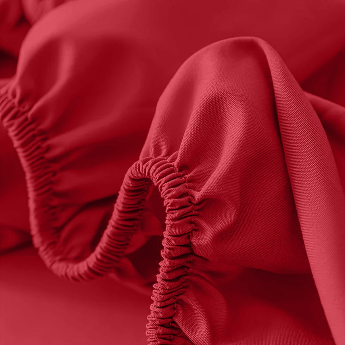 Extra Deep Fitted Bed Sheet with Wrinkle-Resistant Smooth Matte Fabric and Elasticated Corners - Image 14