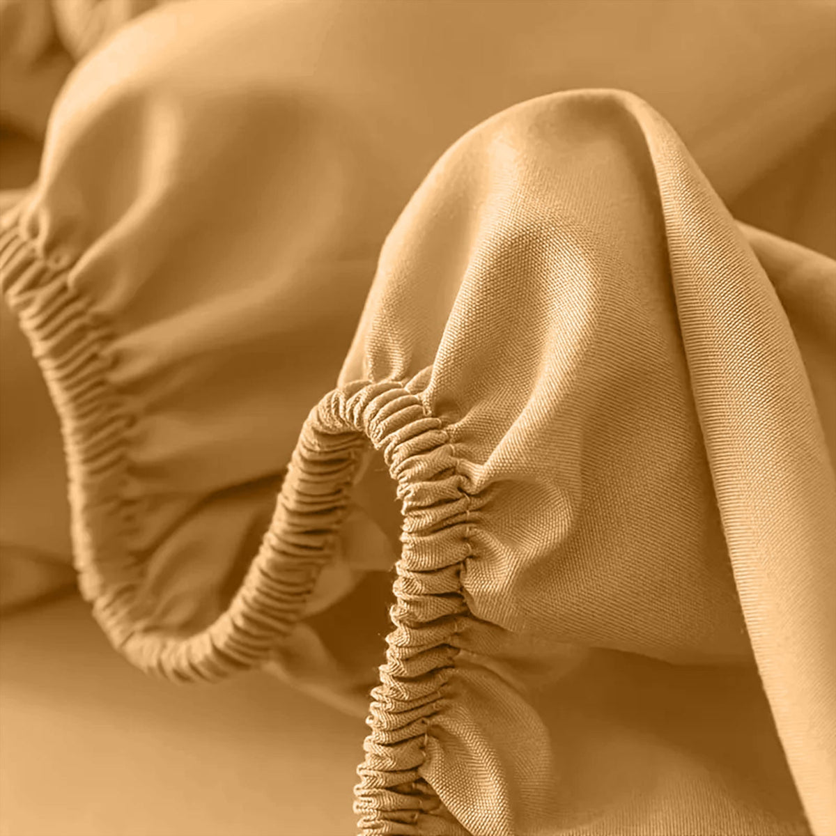 Extra Deep Fitted Bed Sheet with Wrinkle-Resistant Smooth Matte Fabric and Elasticated Corners - Image 30