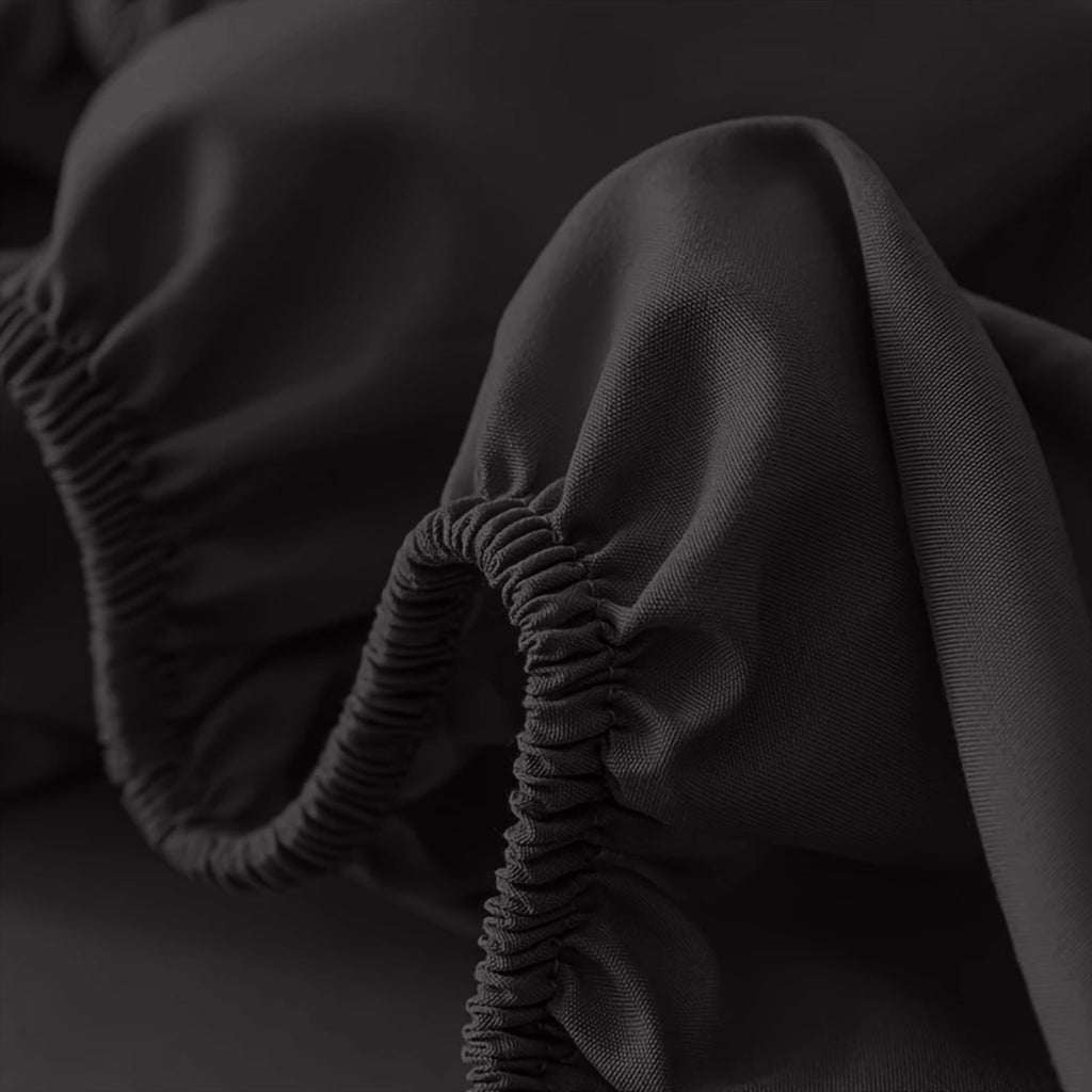 Extra Deep Fitted Bed Sheet with Wrinkle-Resistant Smooth Matte Fabric and Elasticated Corners - Image 6