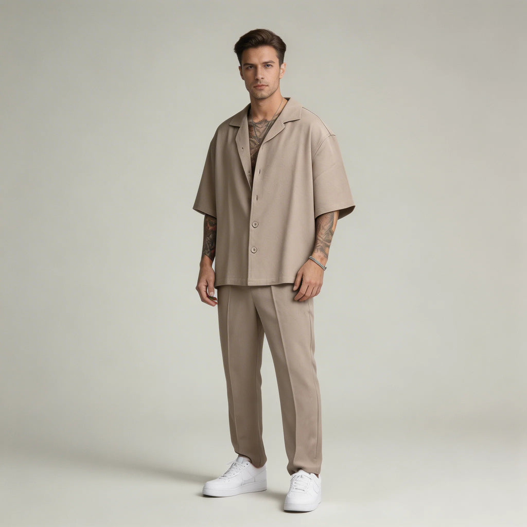Federico | Completo Uomo Camicia Pantaloni Estivo