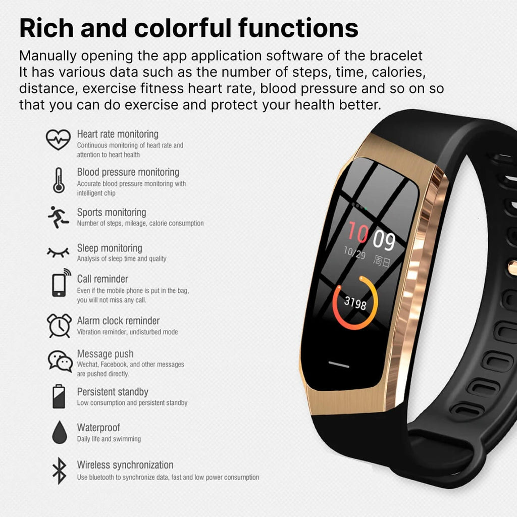 Fitness Tracker Smartwatch with Heart Rate Monitor and Sleep Activity Tracking - Image 10