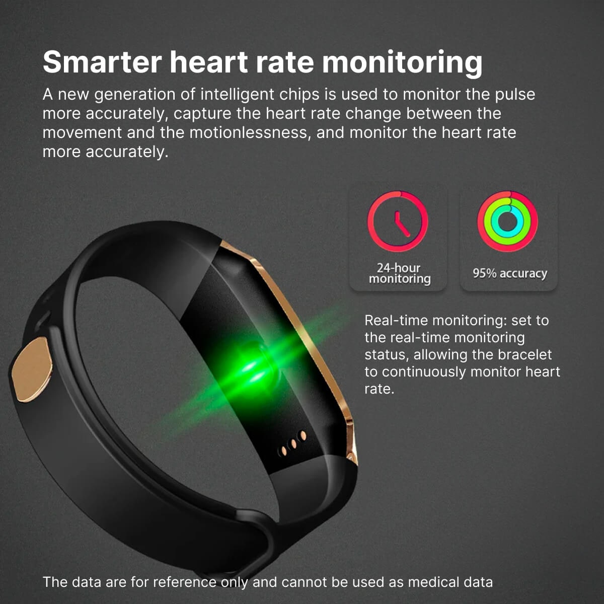 Fitness Tracker Smartwatch with Heart Rate Monitor and Sleep Activity Tracking - Image 4