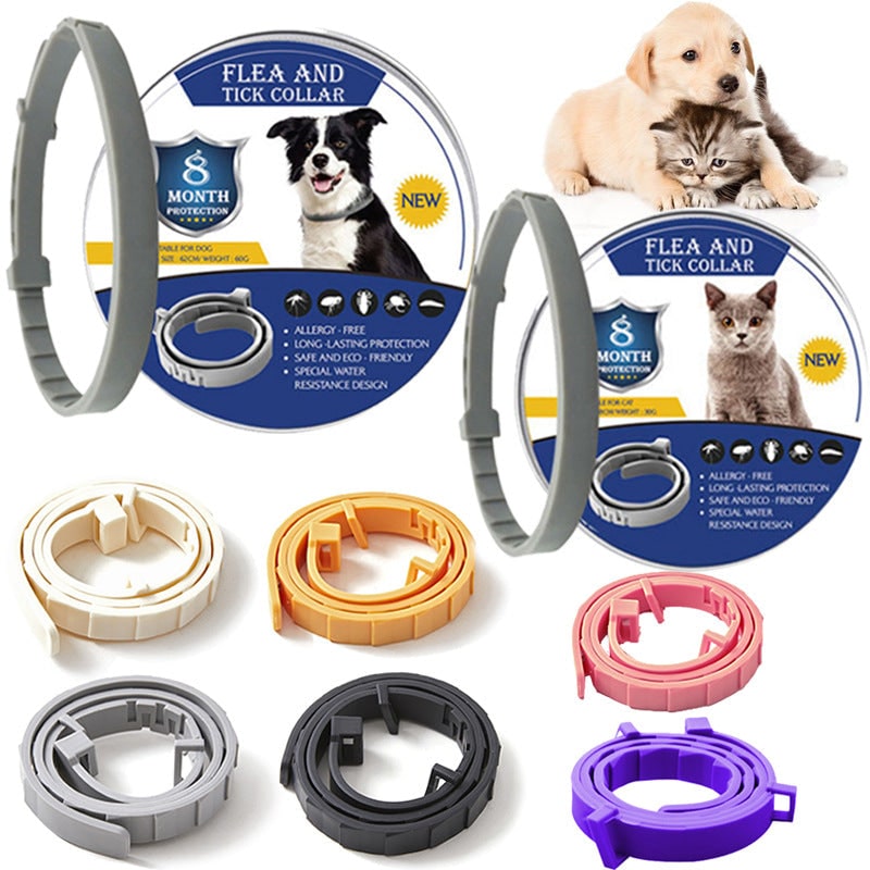 Flea Collar for Cats with Natural Ingredients and 8 Month Protection - Image 1