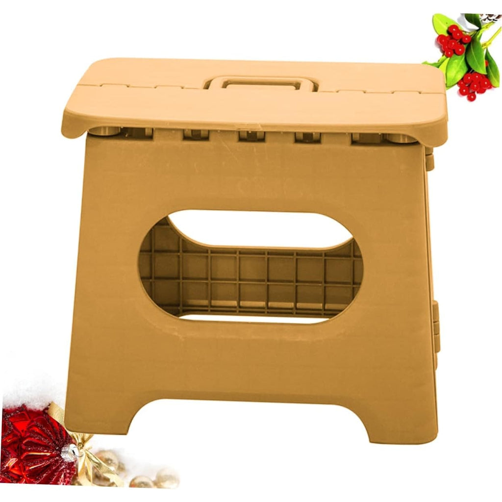 Folding Step Stool with Handle Portable Lightweight Plastic for Kitchen and Home - Image 10