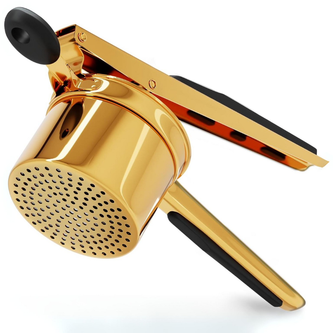 Food Ricer with Stainless Steel Construction and Interchangeable Discs for Mashed Potatoes - Image 4