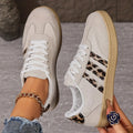Gaia | Sneakers Donna Dettaglio Animalier Beige