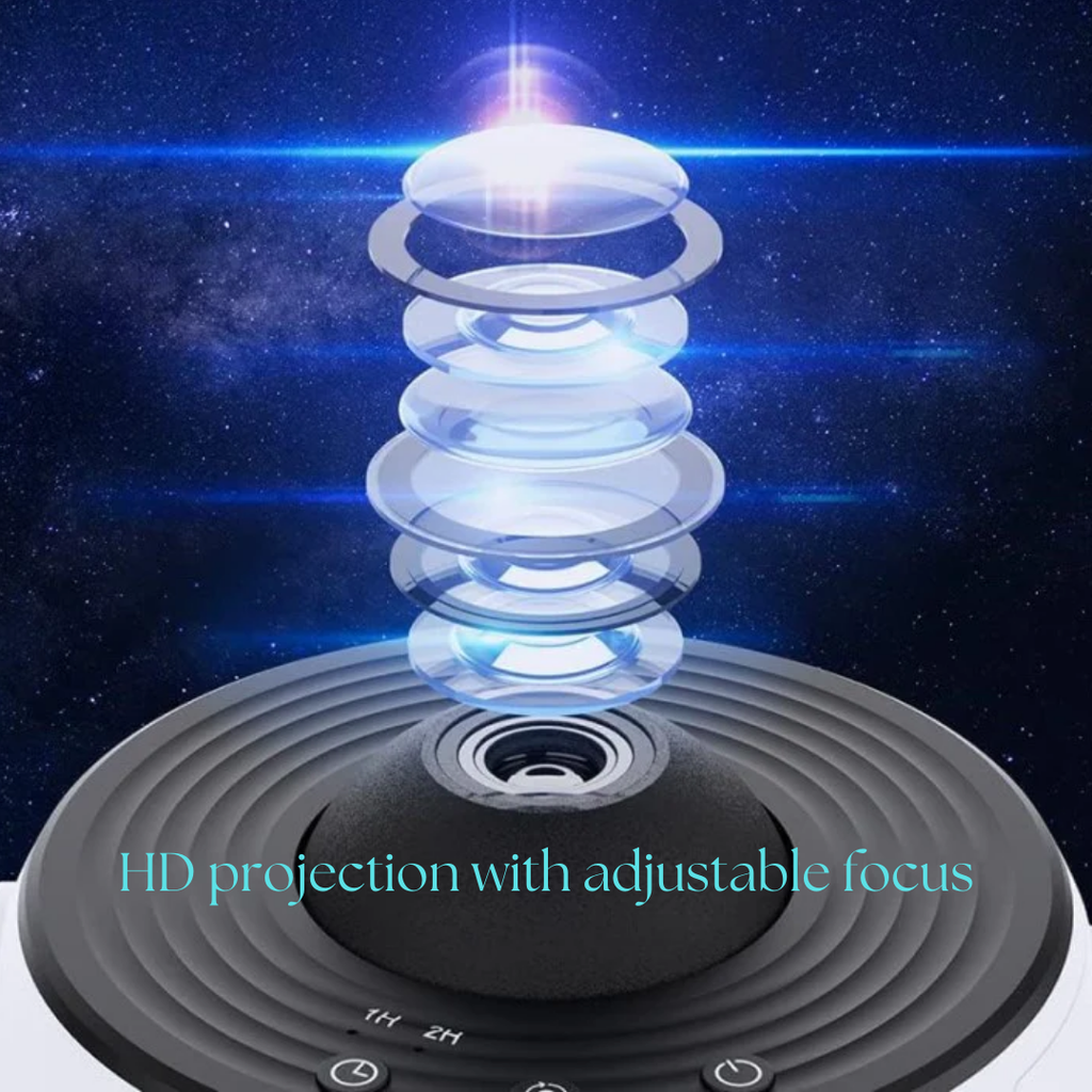 Galaxy Projector with 360° Rotation 13 Scene Discs and Adjustable Star Light - Image 8