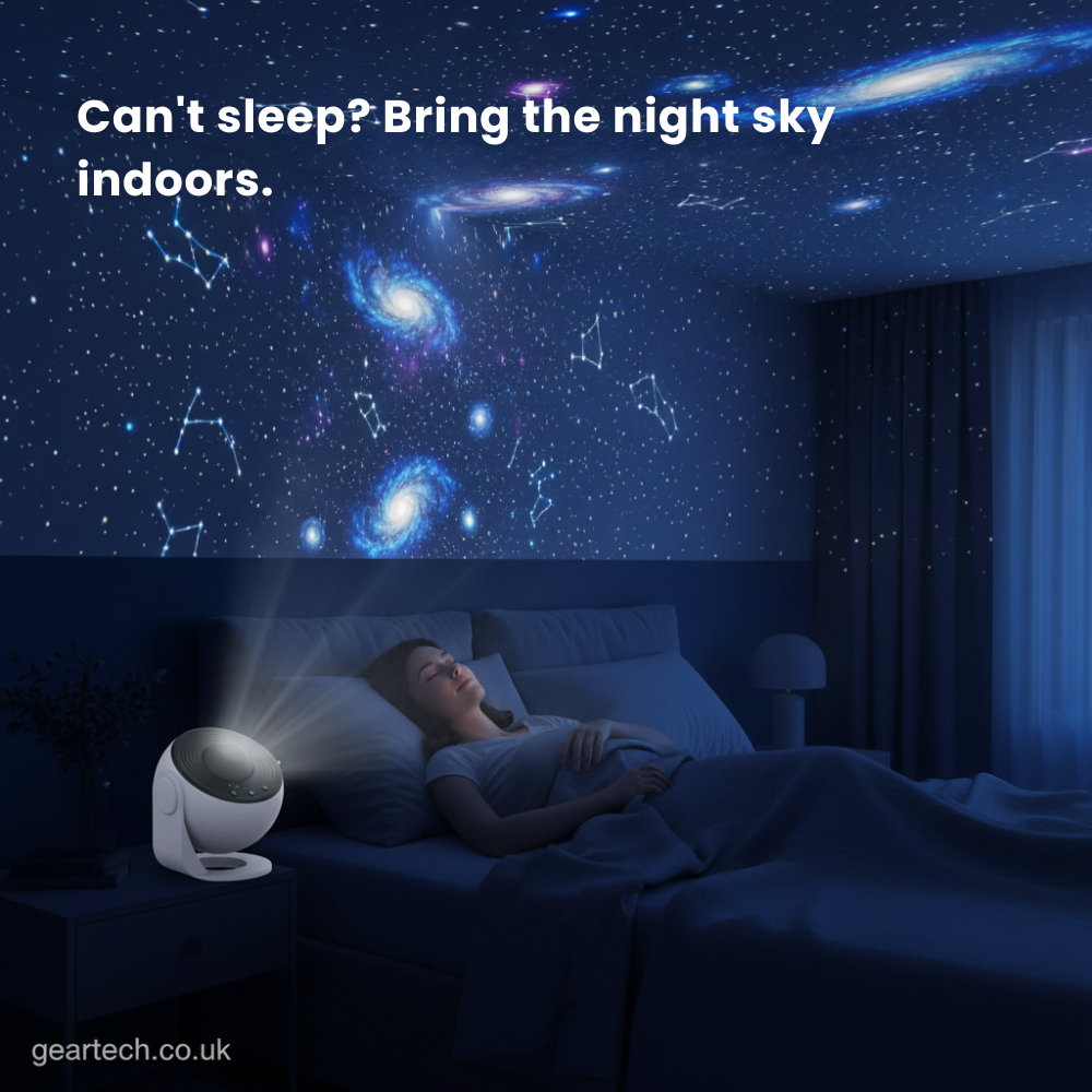Galaxy Projector with Rotating Star Ceiling Projection and Adjustable Stand - Image 19