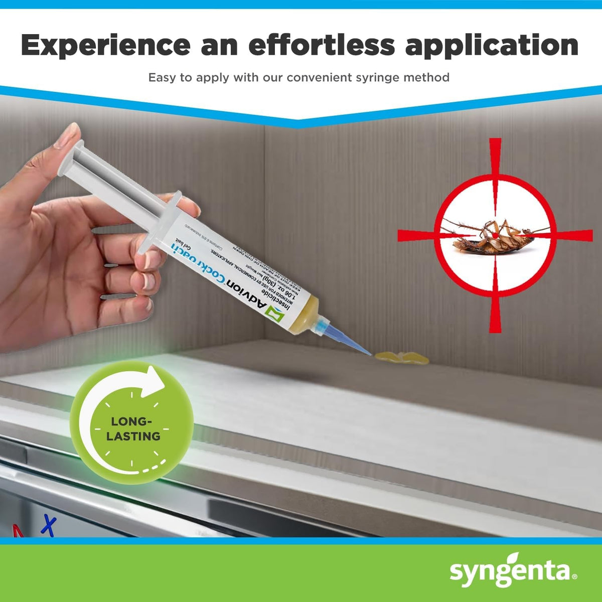 German Cockroach Gel Bait with Precise Applicator Tip for Indoor Pest Control - Image 2