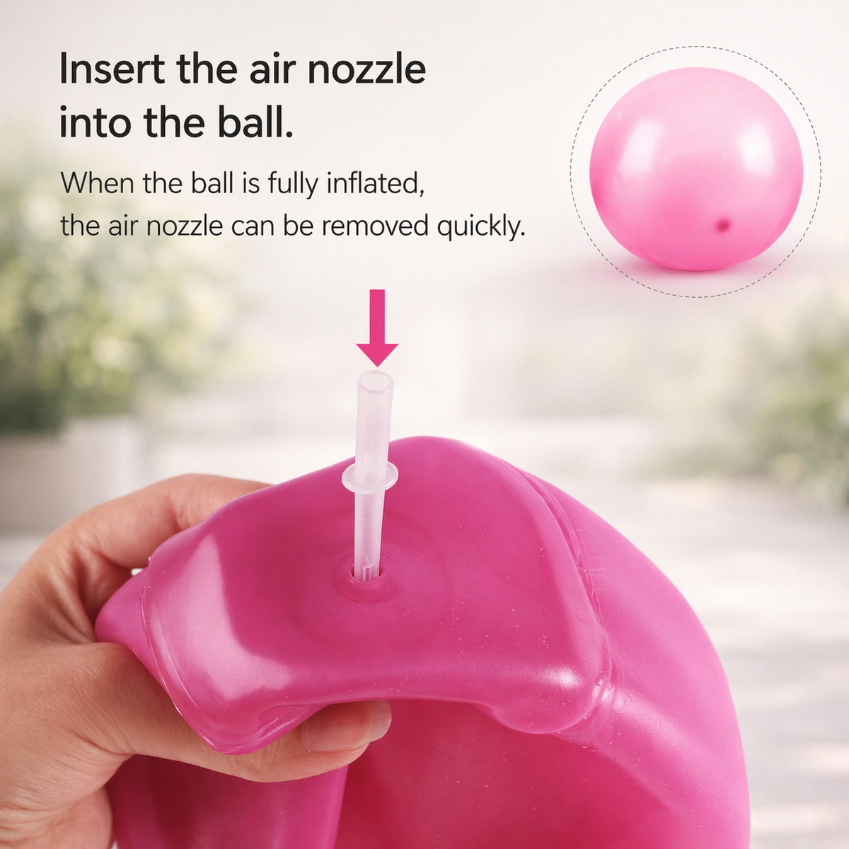 Giant Inflatable Bubble Balloon Ball with Self-Sealing Valve for Outdoor Play - Image 11