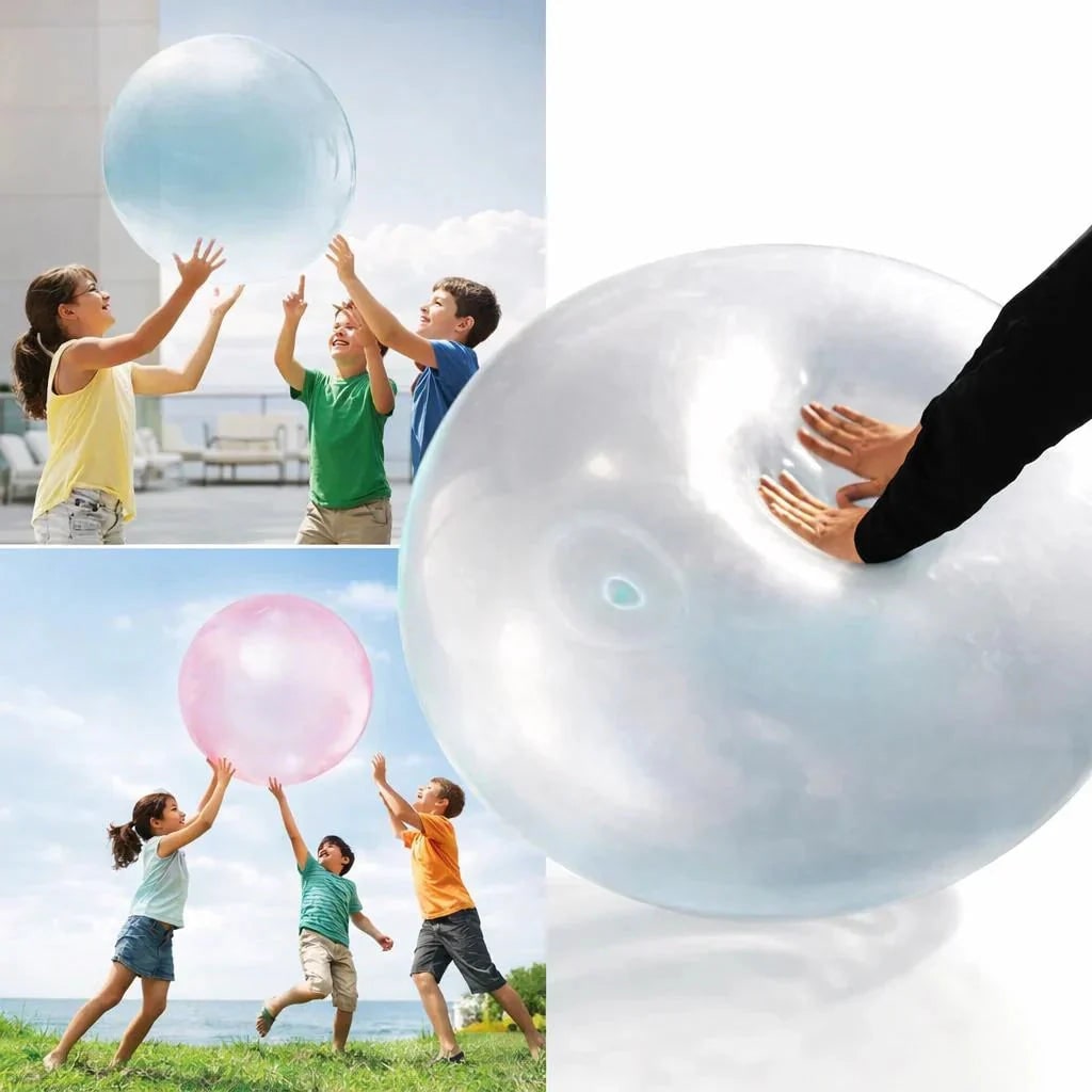 Giant Inflatable Bubble Balloon Ball with Self-Sealing Valve for Outdoor Play - Image 12