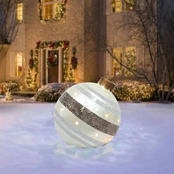 Giant Inflatable Ornament Ball with Heat-Sealed Seams for Outdoor Displays - Image 20