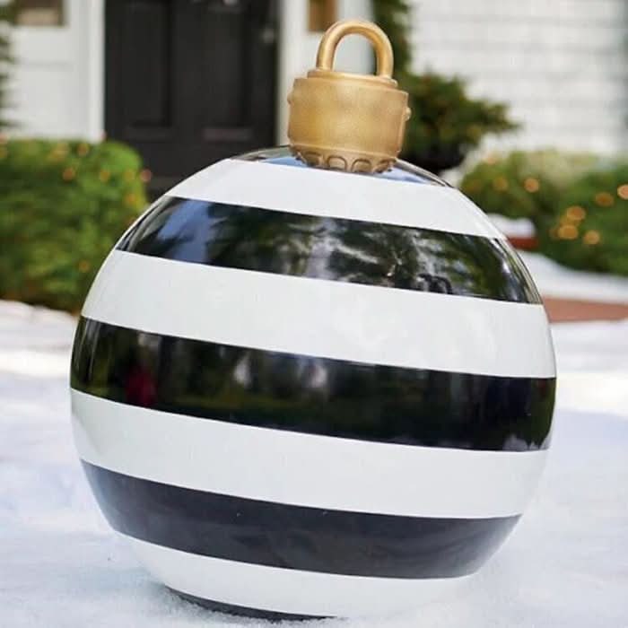 Giant Inflatable Ornament Ball with Heat-Sealed Seams for Outdoor Displays - Image 22