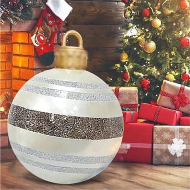 Giant Inflatable Ornament Ball with Heat-Sealed Seams for Outdoor Displays - Image 24