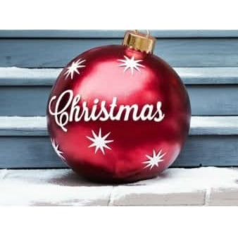 Giant Inflatable Ornament Ball with Heat-Sealed Seams for Outdoor Displays - Image 27
