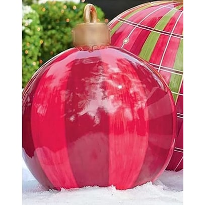 Giant Inflatable Ornament Ball with Heat-Sealed Seams for Outdoor Displays - Image 29