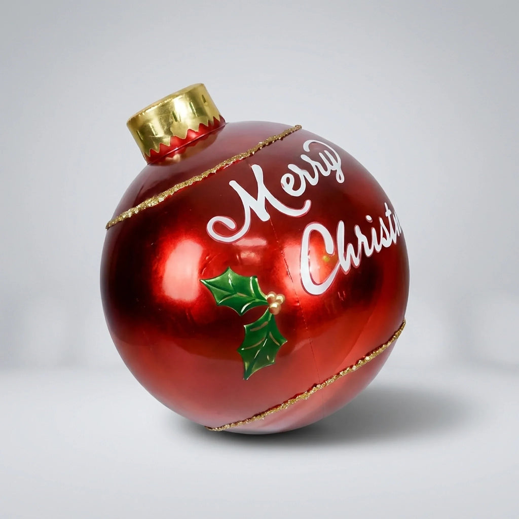 Giant Inflatable Ornament Ball with Heat-Sealed Seams for Outdoor Displays - Image 3