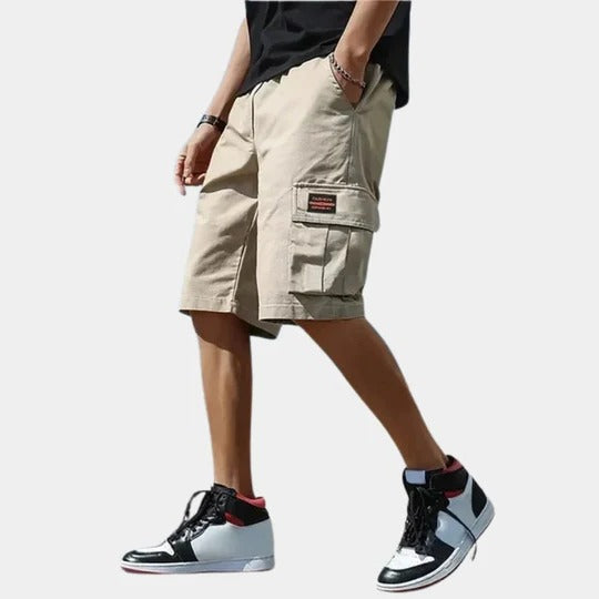 Giovanni | Pantaloncini Cargo da Uomo Cachi