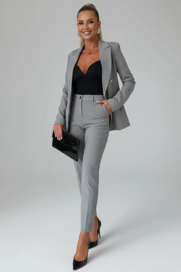 Giulia | Completo Donna Blazer Pantalone Grigio