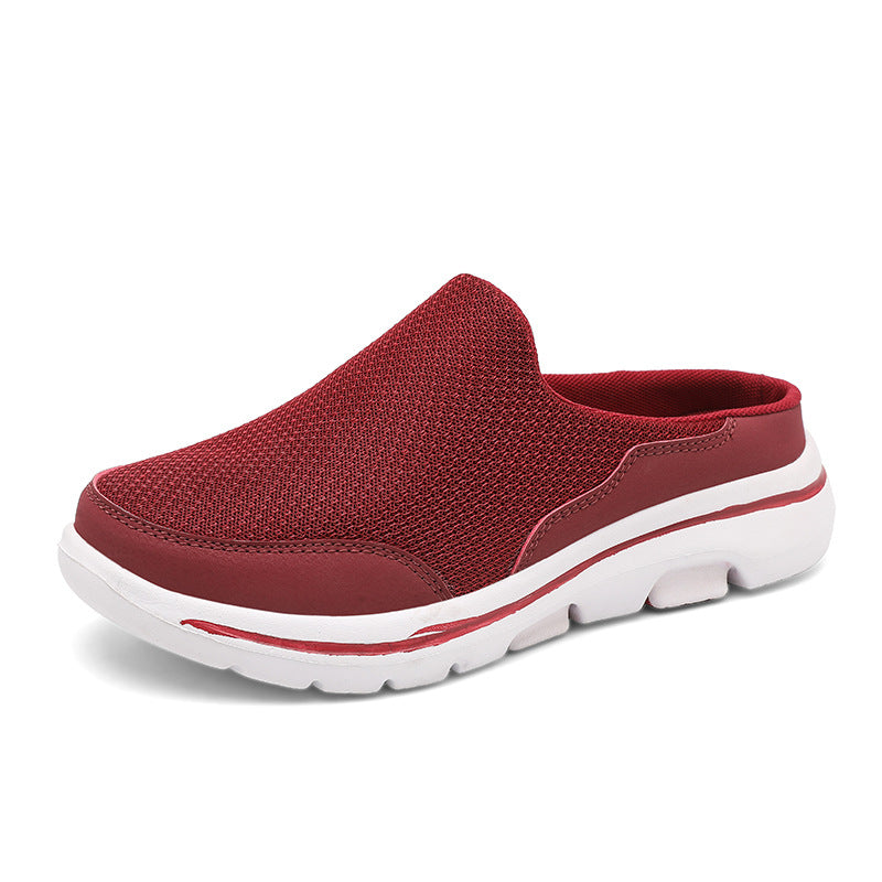 Giuseppe | Pantafole Uomo Ortopedici Slip-On Traspiranti Rosso