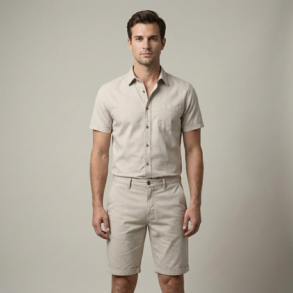 Giuseppe | Pantaloncini da Uomo in Cotone con Tasche