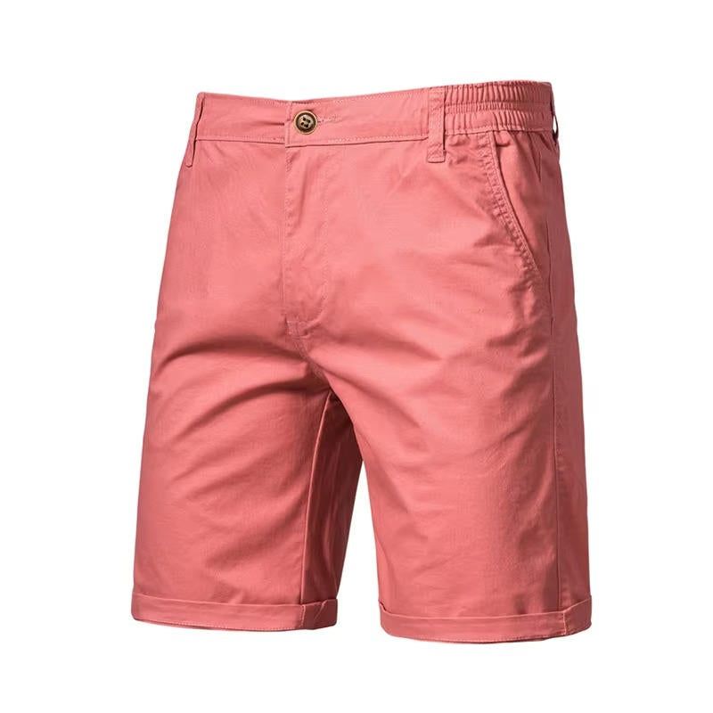 Giuseppe | Pantaloncini da Uomo in Cotone con Tasche Rosa