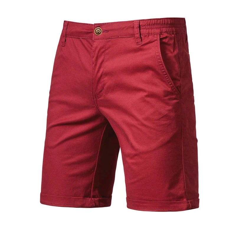Giuseppe | Pantaloncini da Uomo in Cotone con Tasche Bordeaux
