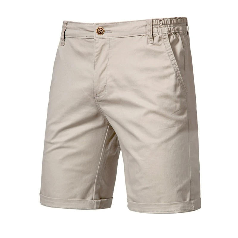 Giuseppe | Pantaloncini da Uomo in Cotone con Tasche Champagne