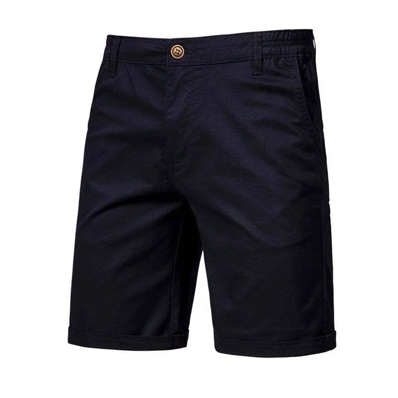 Giuseppe | Pantaloncini da Uomo in Cotone con Tasche Nero
