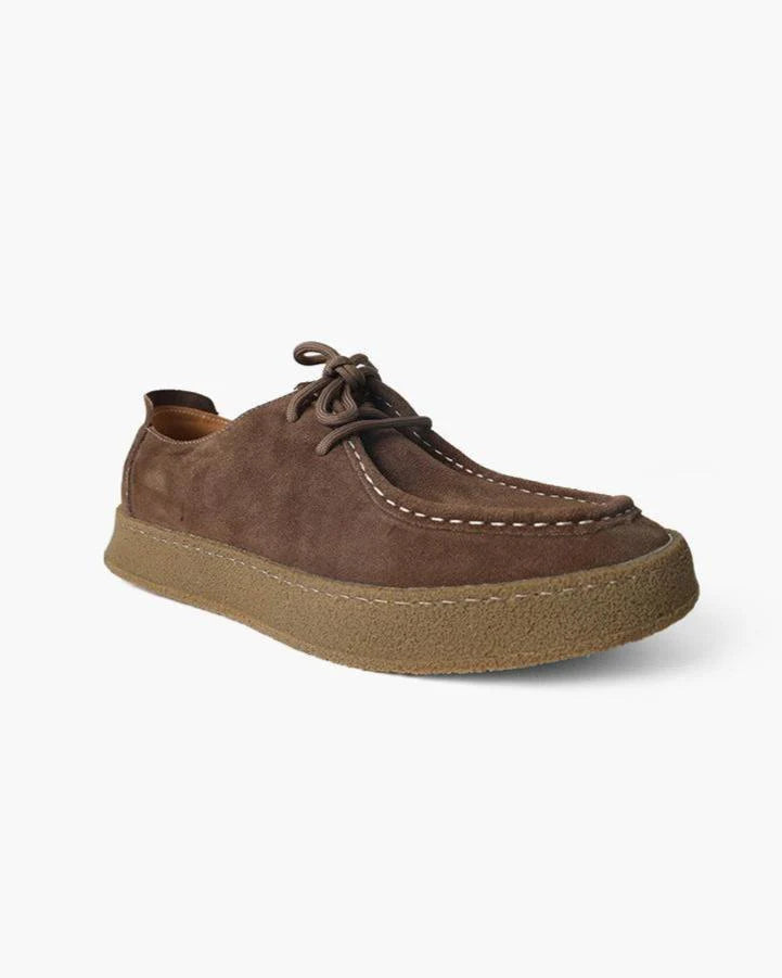 Giuseppe | Scarpe Uomo Mocassino Camoscio Marrone