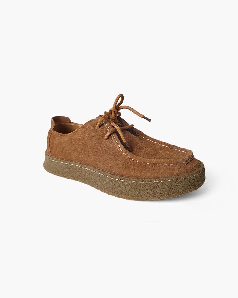 Giuseppe | Scarpe Uomo Mocassino Camoscio Caramello